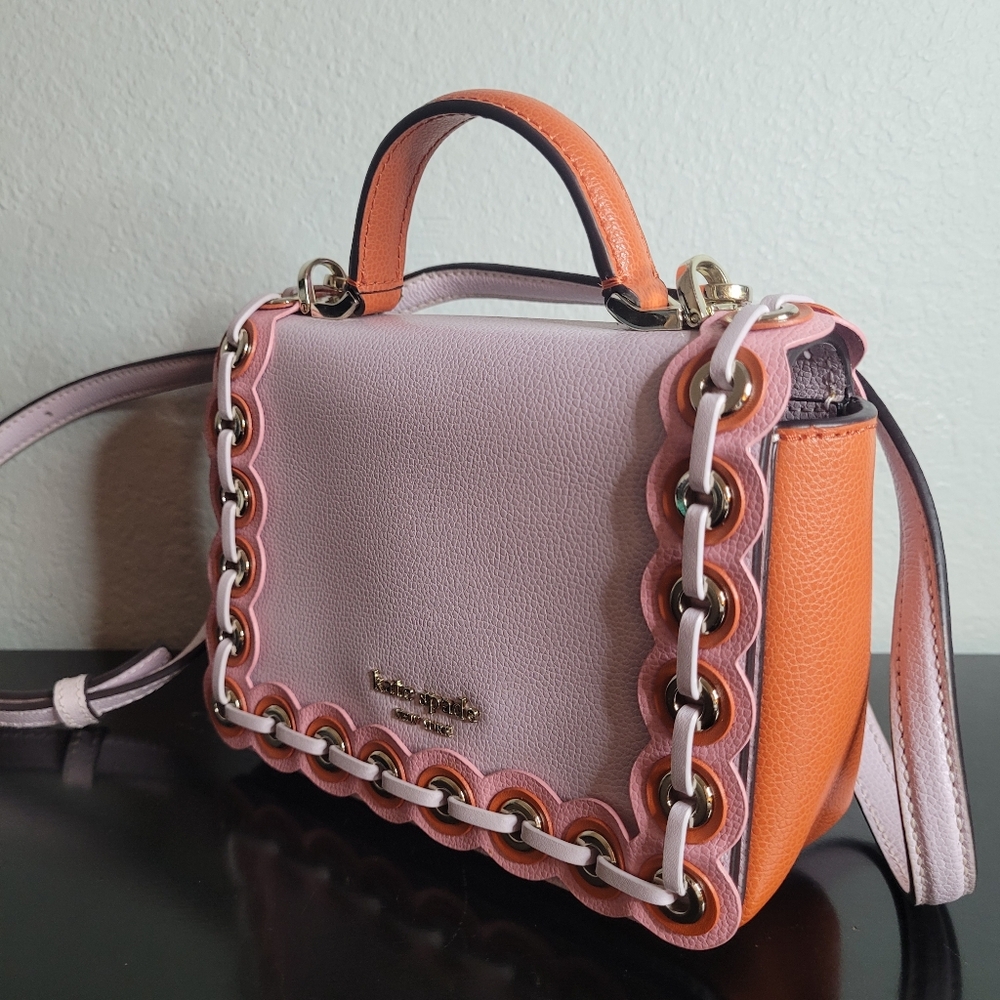 Kate Spade Maisie Patterson Drive Small Grommet Crossbody Bag - Picture 4 of 16